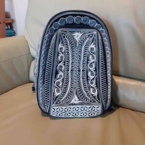 Laga designs embroidered bag
